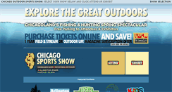 Desktop Screenshot of chicagosportshow.com